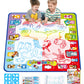 Jasonwell Aqua Water Doodle Mat 31 X 31 Inches Extra Large Magic Drawing Doodling Mat Coloring Mat Educational Toys Gifts For Kids Toddlers Boys Girls Age 2 3 4 5 6 7 8 Year Old (Alphabet)