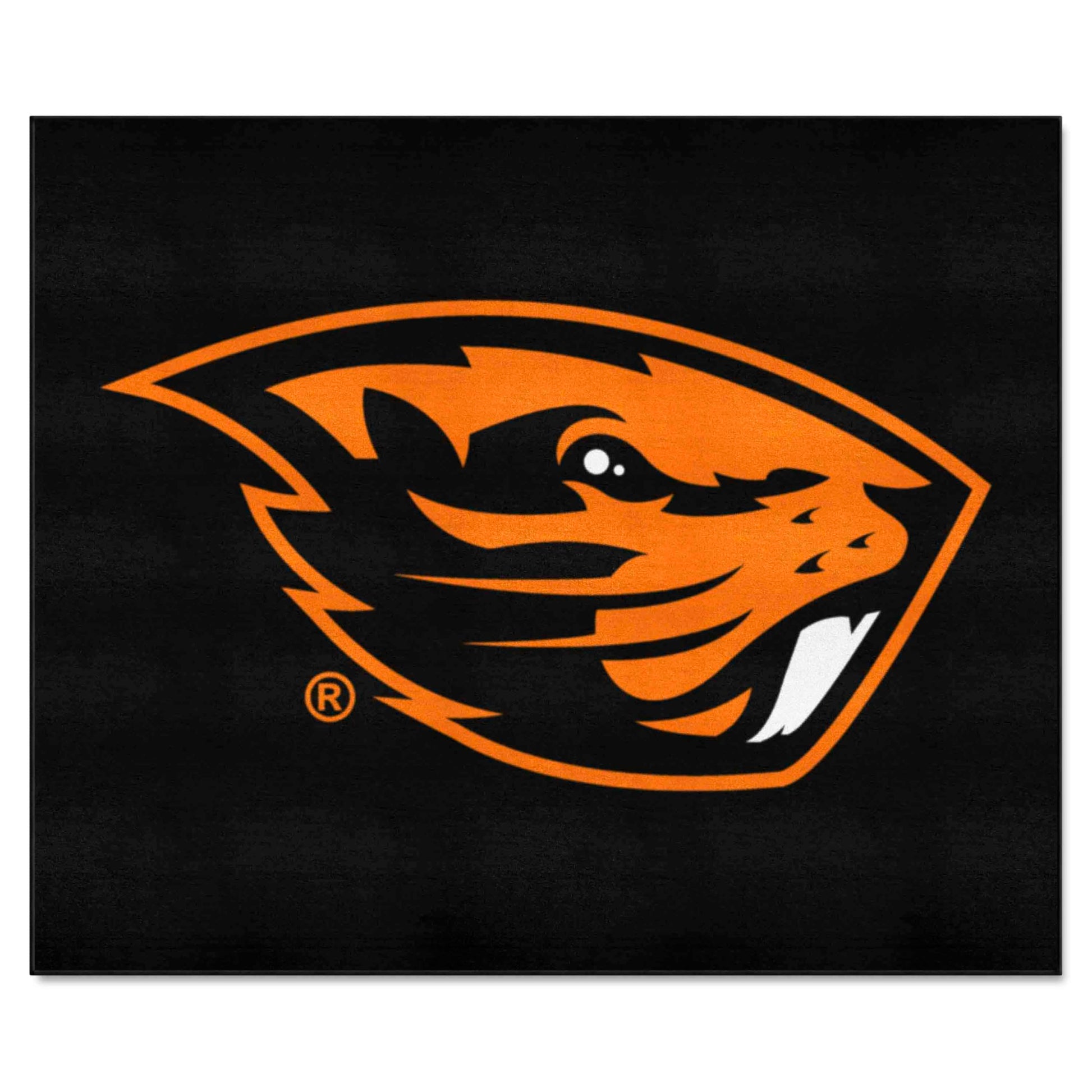 FANMATS 4527 Oregon State Beavers Tailgater Rug - 5ft. x 6ft. Sports Fan Area Rug, Home Decor Rug and Tailgating Mat