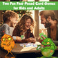 Speedy Monsters Kids Card Games Ages 6-8  2 Fun  Fast-paced Card Games for Kids. Easy to Learn. No Reading Required. Simultaneously Gameplay -No Turns. For Family Night & Camping. 2-6 Players