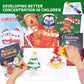 48Pcs Christmas Coloring Book for Kids with Crayons, Christmas Activity Books Mini Coloring Book Bulk DIY Art Drawing Book Set X