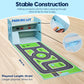 Livememory Toy Car Garage Box - Blue Fabric Storage with Play Mat (Cars Not Included)