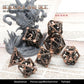 Beholder Dice,HNCCESG DND Dice of 7 Piece Dice Set,Dice Set D&D Metal for Dungeons and Dragons Dices or D and D Dice,RPG Role Pl