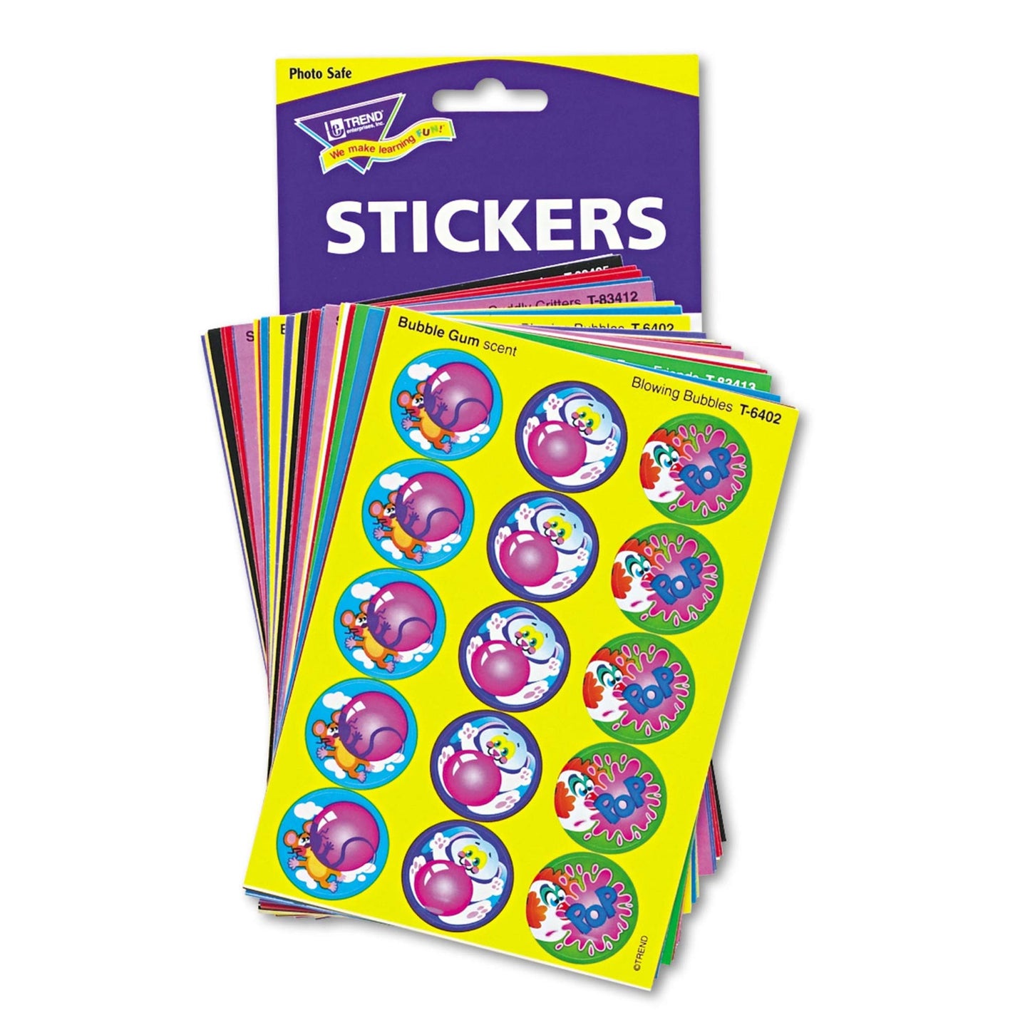 Trend Stinky Stickers Variety Pack, General Variety, 480/Pack