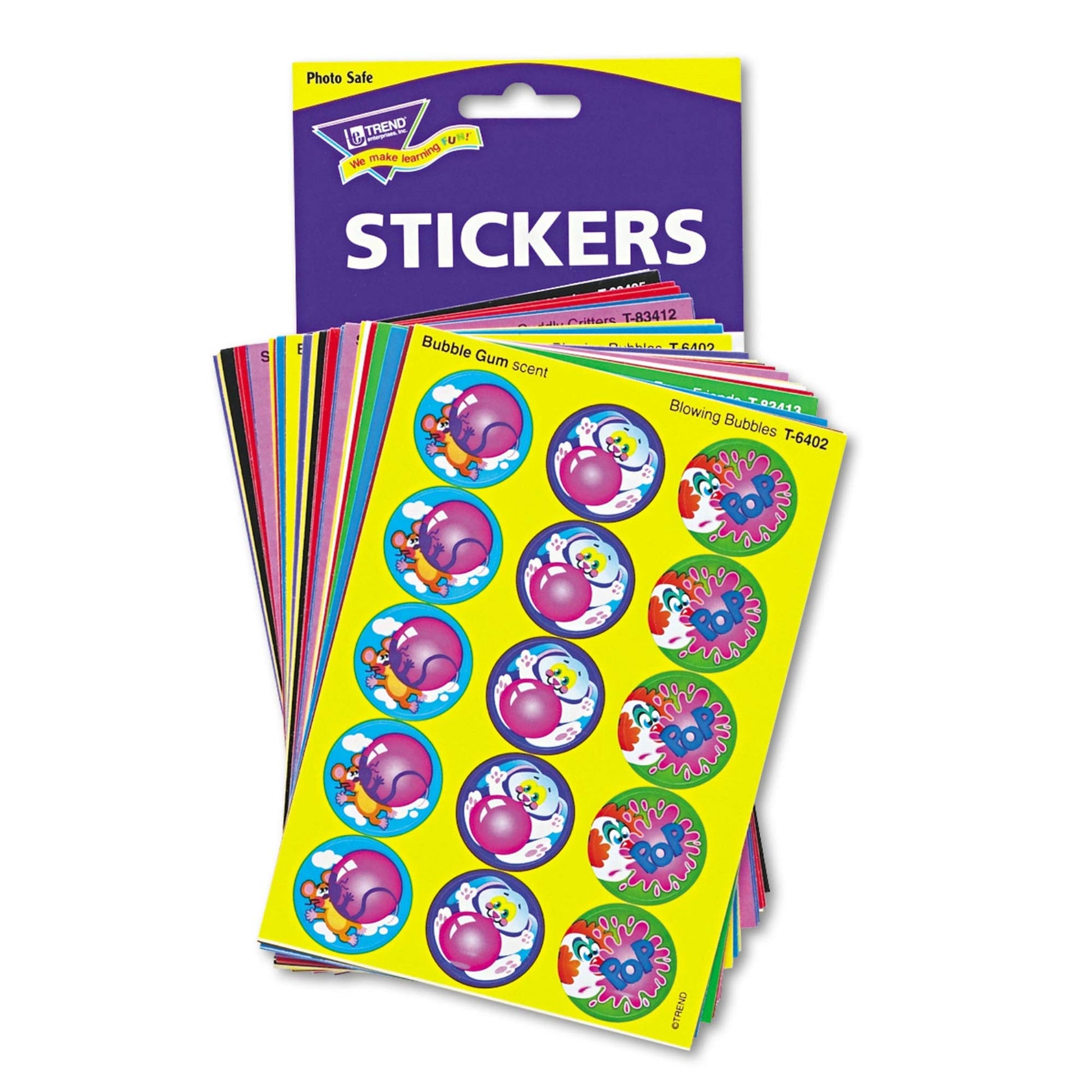 Trend Stinky Stickers Variety Pack, General Variety, 480/Pack