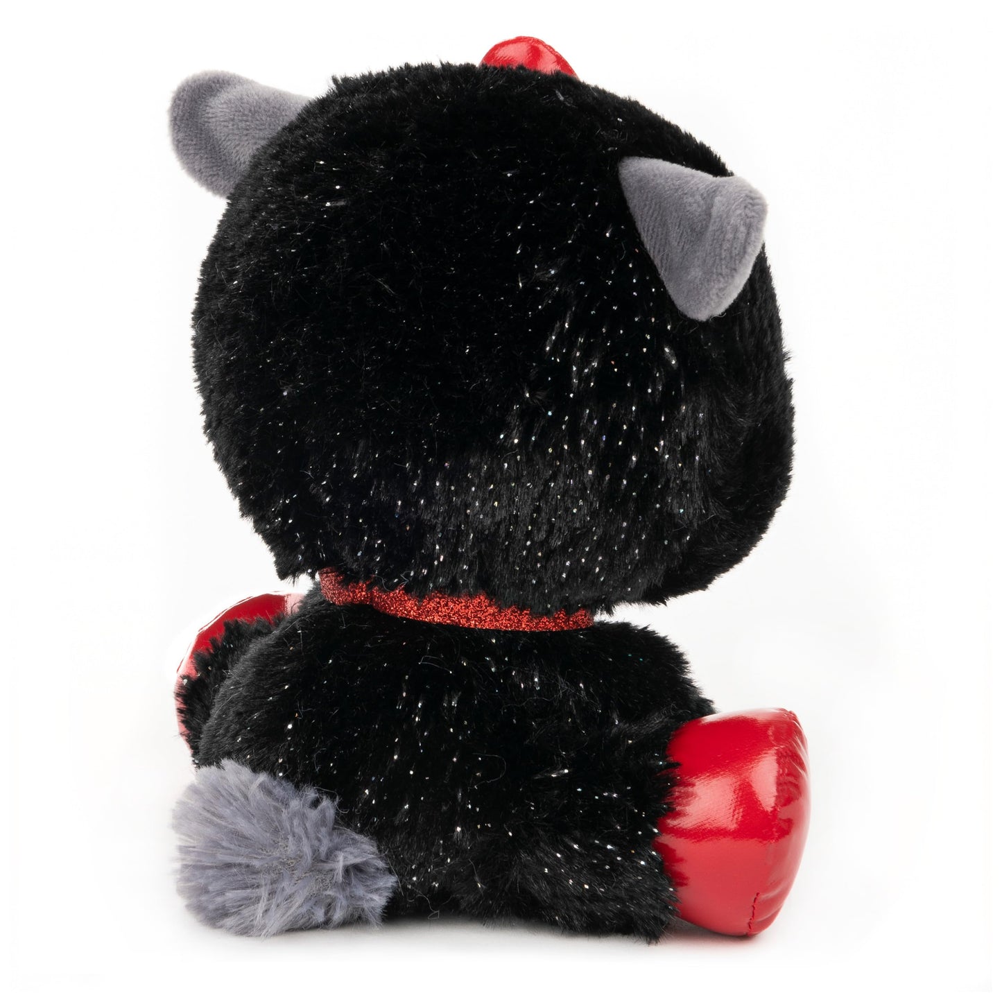 GUND P.Lushes Designer Fashion Pets Special-Edition Ba-Bah Noir Llama enhanced Stuffed Animal  Black and Red  6