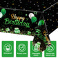 Breling 3 Pack Birthday Party Supplies Confetti Sprinkles Happy Birthday Tablecloths Starry Table Covers For Kids Adults Birthda