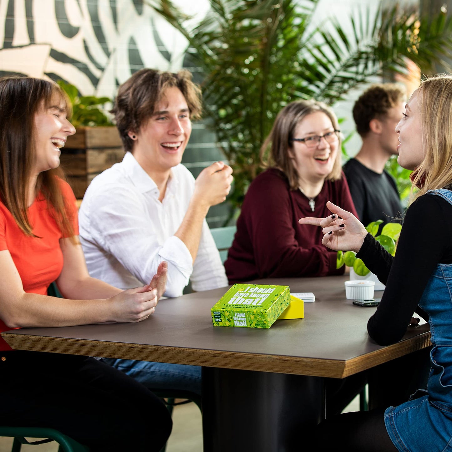 Hygge Games ...I Should Have Known That! Trivia Game Green, More Than 2 Players