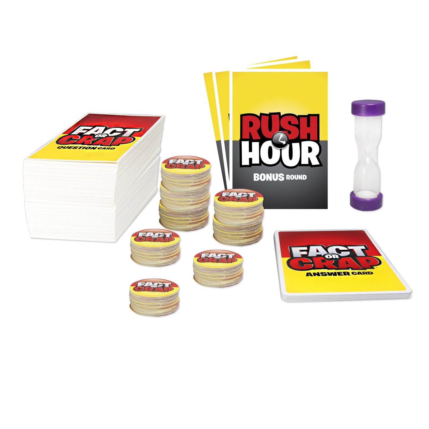 Spin Master Games Fact or Crap Game - Medium Size, Multicolor, Cardboard, Model 6015828