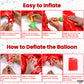 Giant, Red 0 Balloon Number - 40 Inch | 0 Digit Balloon, Red Party Decorations | Red Zero Balloon, Number 0 Balloons For Turning Red Birthday Decorations | 0 Number Balloons, Red Decorations For Party