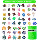 Ausiibto Mystery Dice, Dnd Dice Set Of 7 Random Polyhedral, Suitable For D&D Role Playing Table Games - Green
