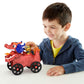 Imaginext Minions The Rise Of Gru Dragon Disguise Roll-Along Vehicle With Minion Figure For Preschool Kids Ages 3 And Up