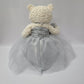KINNEX COLLECTIONS SINCE 1997 20 Quince Anos Quinceanera Last Doll Teddy Bear with Dress (Centerpiece) ~ ARC16831-18 (Silver)
