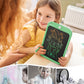 Kikapabi LCD Writing Tablet - 10" Doodle Board, Erasable, Portable, Green, Model LCD09, Educational Toy for Kids 3-6 Years Old