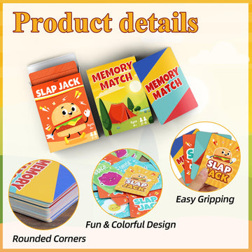 Card Games,Card Game For Kids Toddlers Adults,2 Decks Of Classic Fun Card Game For Game Nights And Family Gatherings,Great Gifts