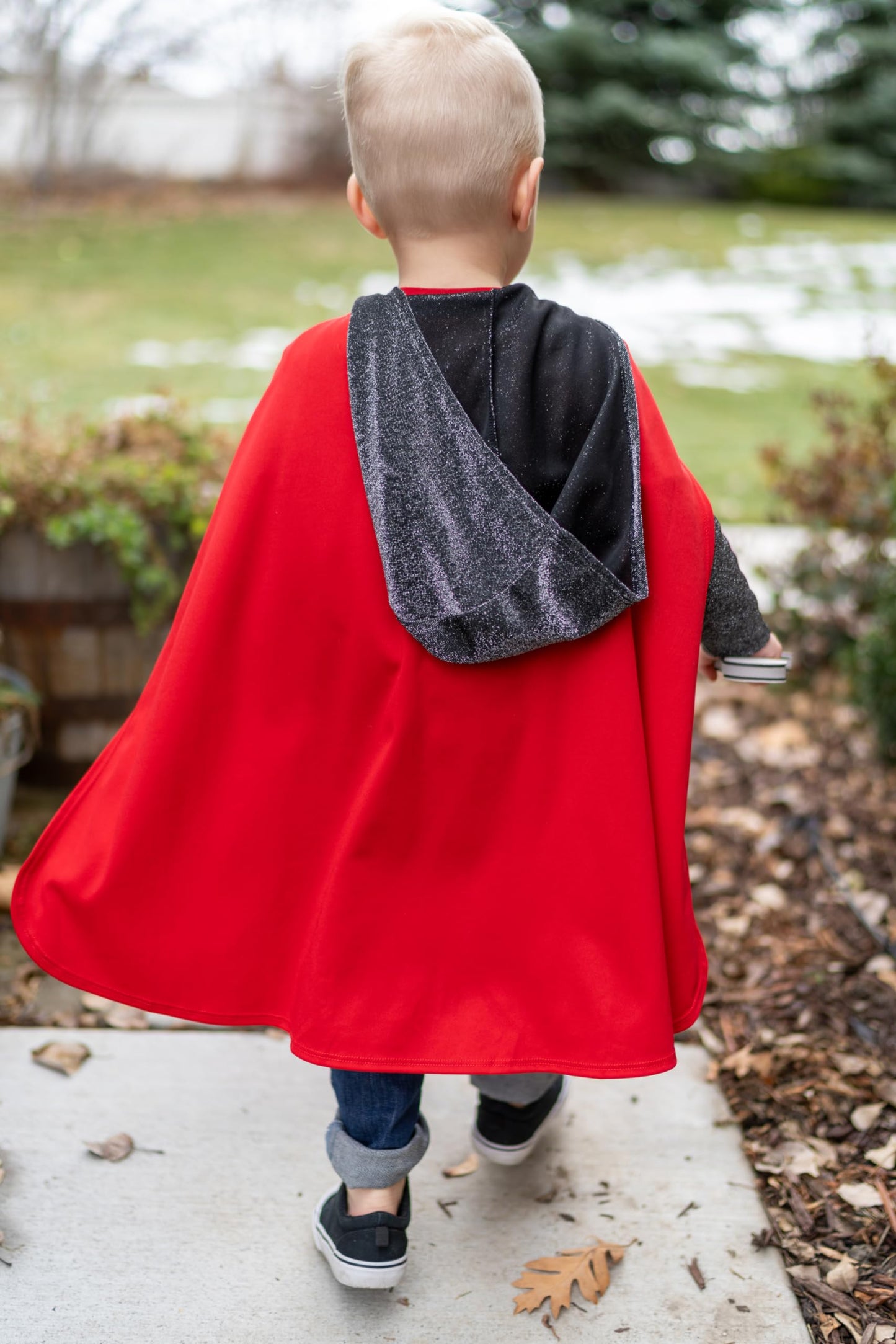 Little Adventures Royal Knight Hooded Cape and Costume - Machine Washable Child Pretend Play and Party Costume (2XL 9-11 YEARS)