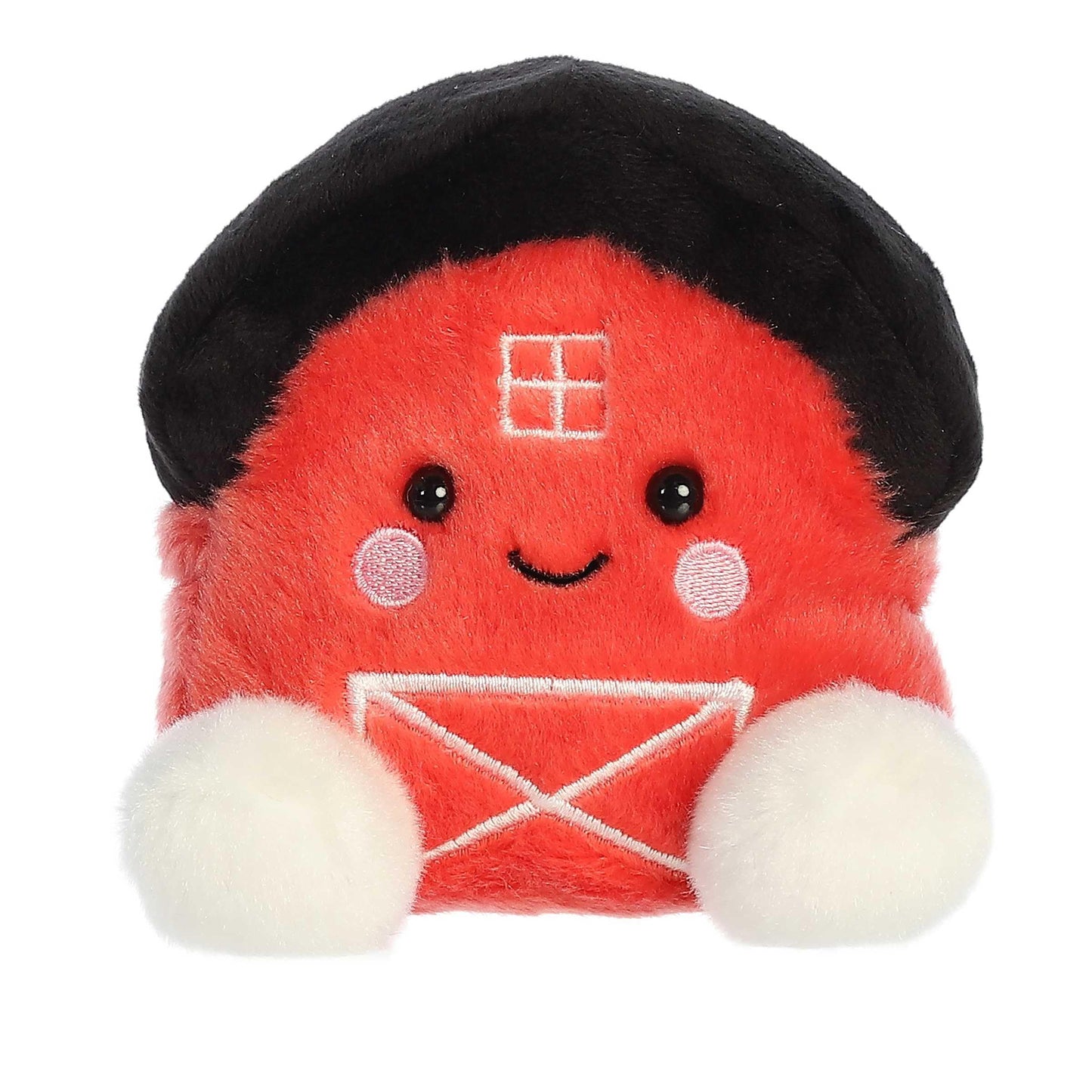 Aurora Adorable Palm Pals Oakley Barn Stuffed Animal - Pocket-Sized Play - Collectable Fun - Red 5 Inches