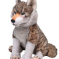 WILD REPUBLIC Plush Wolf Toy, 15" Size, Made from Recycled Materials, Model 27434