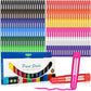 Noveread 20 Sets 240 Pcs Tempera Paint Sticks for Kids Each 12 Colors Washable Quick Drying Paint Sticks Bulk for Children Art S