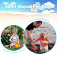 LoayBhok Beach Shovel Toys for Kids: Heavy Duty Plastic Sand Shovels Tools for Toddlers - 4 Pack Outdoor Digging Sandbox Toys Se