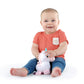 Bright Starts Plush Unicorn Stroller Toy, 1 Count, Fabric, Pink, Model 11122-6, Ages 0 Month+