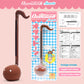 Otamatone Japanese Electronic Musical Instrument Portable Music Synthesizer from Japan by Maywa Denki Studio Award Winning  Educational Fun Gift for Children Teen mature-themed - Chocolate Strawberry Mint Set