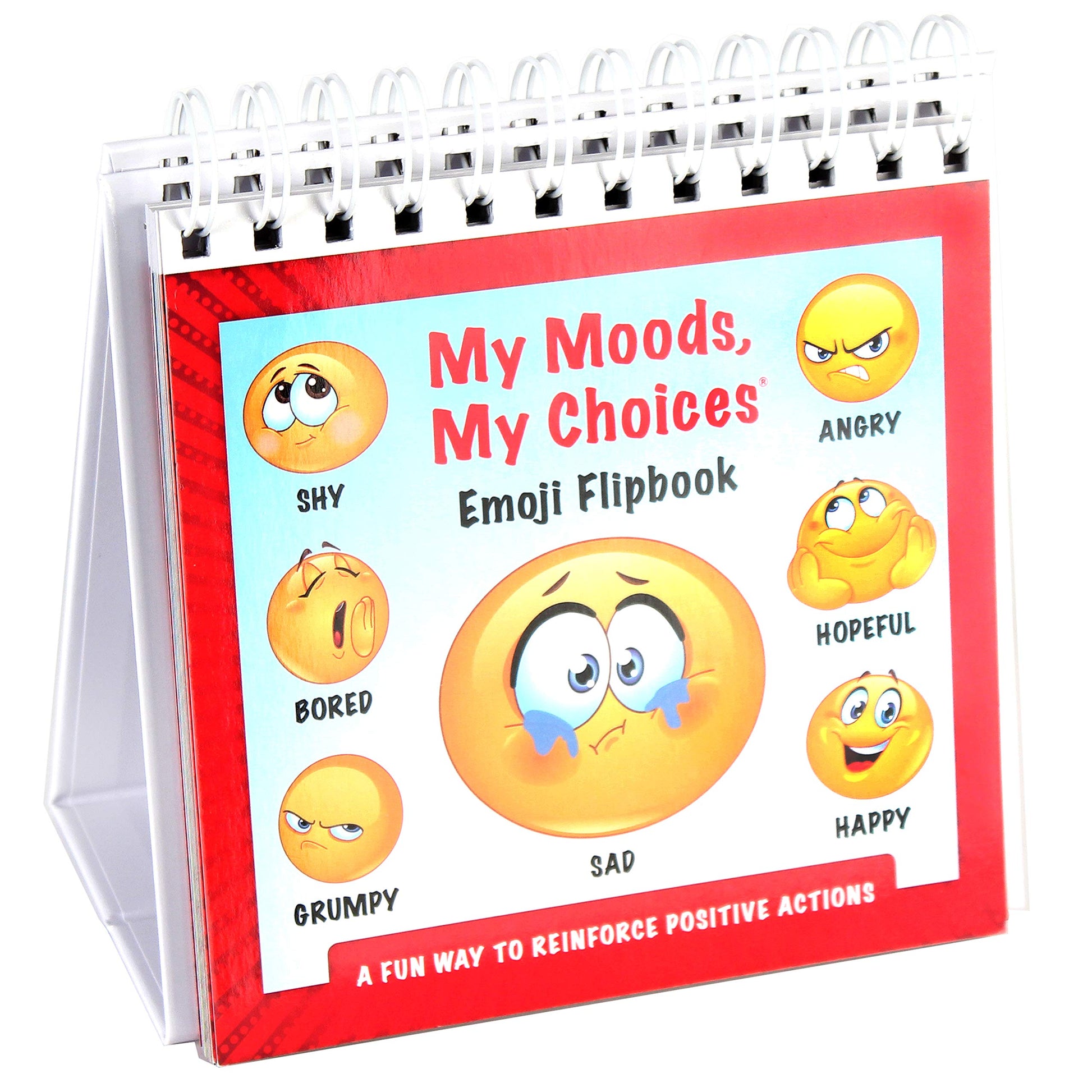 The Original Mood Flipbook For Kids; 20 Different Moods/Emotions; Autism; Adhd; Help Kids Identify Feelings And Make Positive Ch