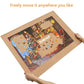 Lavievert Wooden Jigsaw Puzzle Board Portable Puzzle Plateau For Puzzle Storage Puzzle Saver, Non-Slip Surface, Fits Up To 1500