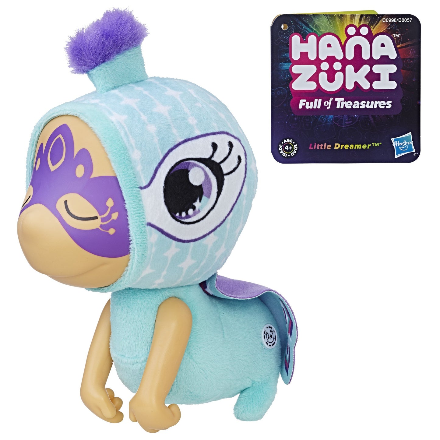 HANAZUKI Little Dreamer Plush Toy - Peacock, Soft Plush Material, Model C0998AS0