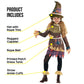 Morph Kids Scarecrow Costume For Girls - Scarecrow Costume Kids Girls - Little Girls Scarecrow Costume - Girls Creepy Scarecrow Costume S