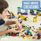 Barcaloo 1000 Piece Building Bricks Play Set, 10 Classic Colors Bulk Building Blocks, Generic Brick Building Parts, For Boys And