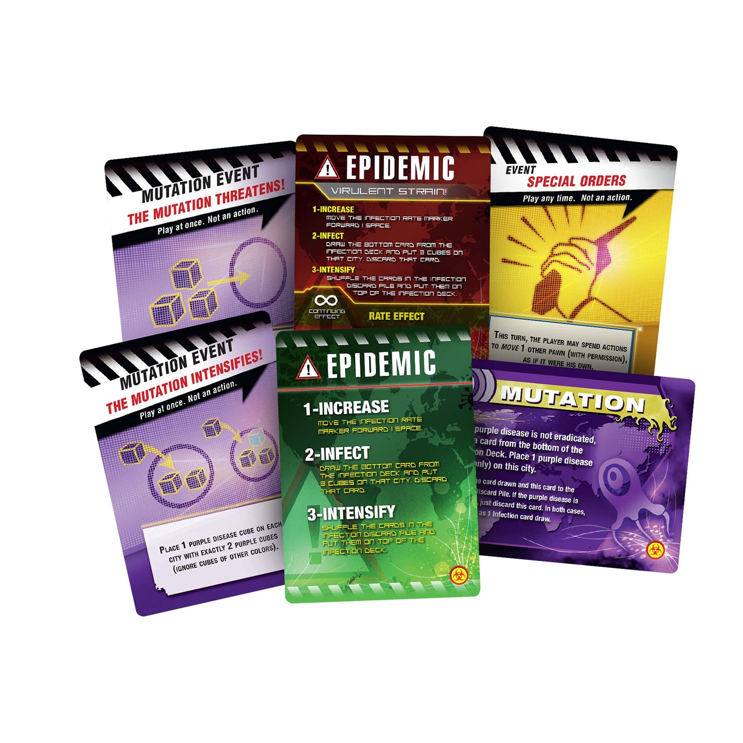 Z-Man Games Pandemic on the Brink Expansion - Cooperative Strategy Game for 2-5 Players, Ages 8+, Cardboard, Red, Model ZM7111