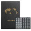 Coin Album For Collectors,340 Pockets Coin Collection Book Holder Display Storage Case,Collecting Sleeves Organizer Supplies For