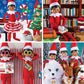 Baby Fanatic MasterPieces 4-Pack Jigsaw Puzzle Set - 100 Pieces - Elf on the Shelf - 8"x10" - Team Color - Model 12120