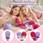 Funny Crochet Heart Sister Christmas Birthday Gifts,Soul Sister Gifts for Women from Sisters Brother,Long Distance Valentines Da