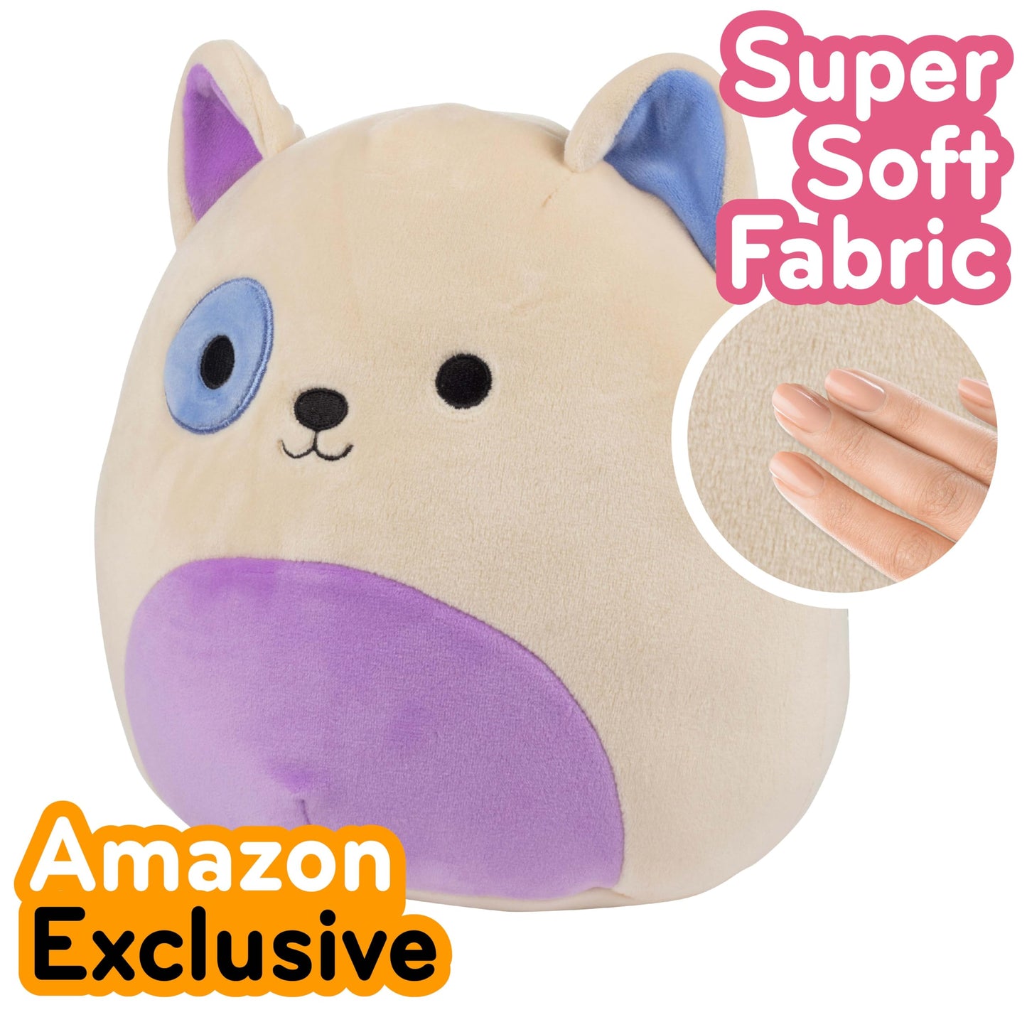 Squishmallows Original 8-Inch Taghi The Puppy - Official Jazwares Pet Plush - Collectible Soft Squishy Dog Stuffed Animal Toy -