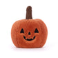 Jellycat Ooky Jack O'Lantern Stuffed Toy  3 inches - Spooky Halloween Plush - Classic Children's Gift