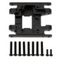 MEUS RACING TRX4M Skid Plate Transmission Plate for TRX4M Defender, Bronco etc.,Black