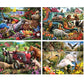 Bits And Pieces - 4-In-1 Multi-Pack - 1000 Piece Jigsaw Puzzles For Adults-Each Measures 20' X 27' (51Cm X 69Cm)-Country Fun By Artist Larry Jones