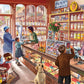 White Mountain Puzzles Old Candy Shop - 1000 Piece Jigsaw Puzzle