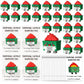 30 Sets Dumpster Fire Gifts Set Include 30 Mini Rubber Dumpster Fires 30 Motivational Cards 30 Package Bags Positive Inspiration