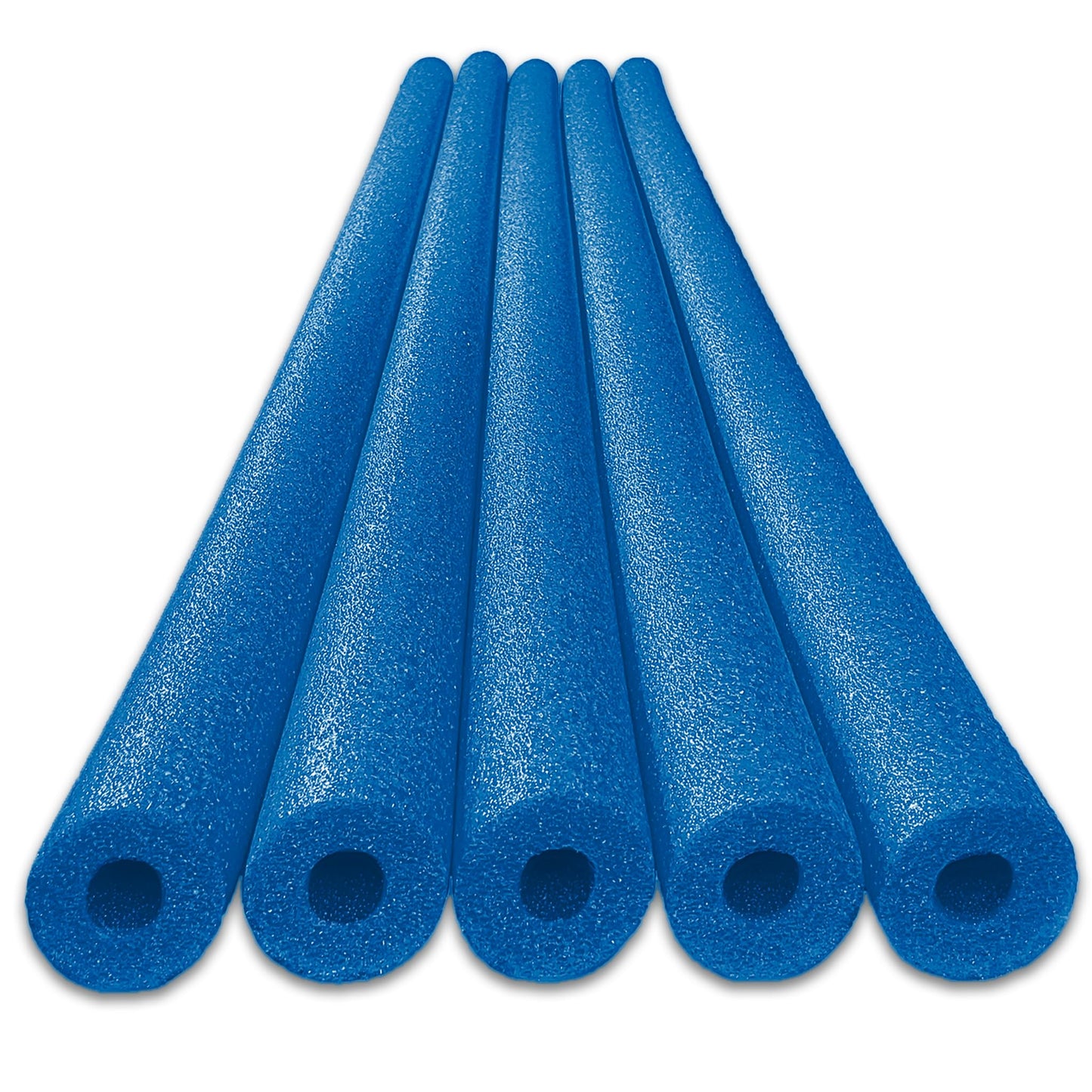 Oodles Of Noodles Deluxe Foam Pool Swim Noodles - 5 Pack Blue