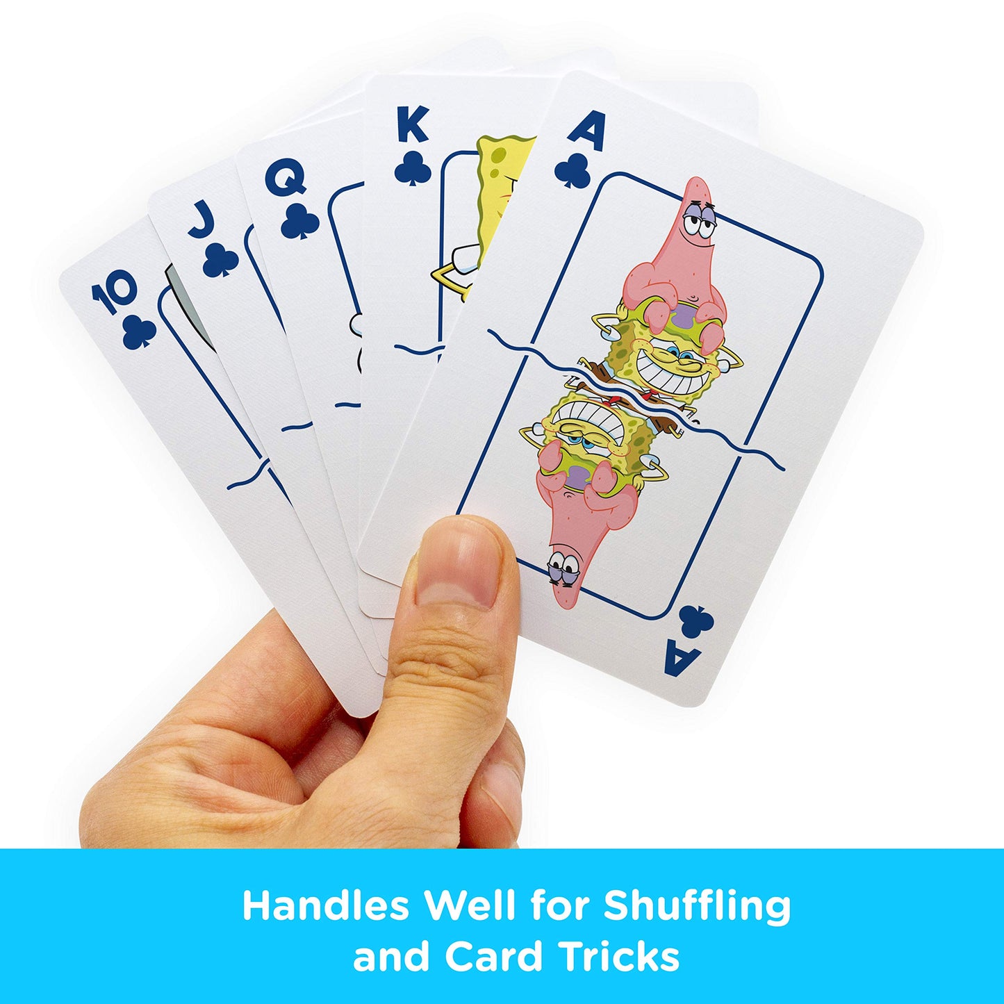 Aquarius Spongebob Playing Cards - Spongebob Squarepants Cast Deck Of Cards For Your Favorite Card Games - Officially Licensed Spongebob Merchandise & Collectibles