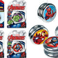 Ja-Ru Marvel Avengers & Spiderman Beginner Yoyo (4 Yoyos) Super Hero Yoyo For Kids, Boys & Girls. Auto Return & Responsive Yoyo. String Trick. Classic Vintage Toy Gifts & Stocking Stuffers. 6806-4
