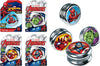Ja-Ru Marvel Avengers & Spiderman Beginner Yoyo (4 Yoyos) Super Hero Yoyo For Kids, Boys & Girls. Auto Return & Responsive Yoyo. String Trick. Classic Vintage Toy Gifts & Stocking Stuffers. 6806-4