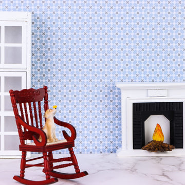 10 Sheets Dollhouse Floorboards Miniatures Dolls House Floor Paper Card Sticker Effect Paper Flooring Paper Gloss Card Sheet Min