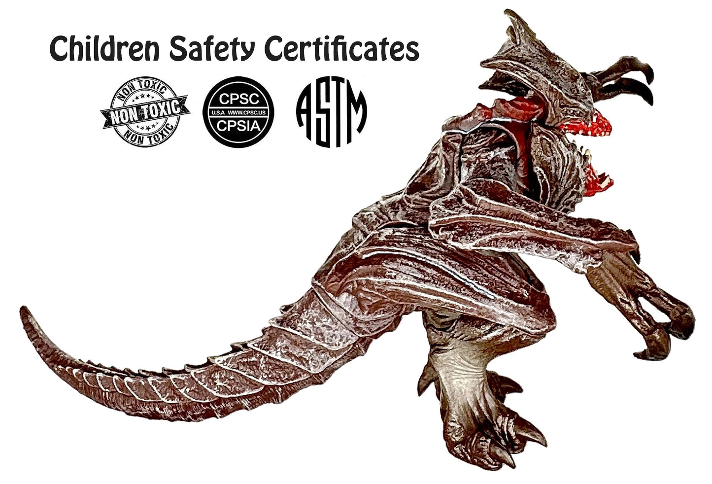 Twcare Raijin Dagon Lord Of The Galaxy Action Figure Father Of Godzilla Toy, Partner Of Rozan Movie Series Movable Joints Soft Vinyl, Travel Bag