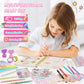 OIHEW DIY Journal Kit for Girls Ages 8-14, Stationary & Diary Set with Stickers,Birthday Gifts for 8 9 10 11 12 13 14 Year Old G