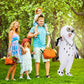 Searhmomo Inflatable Owl Costume for Kids Halloween Owl Blow Up Costumes Animal Inflatable Costume for Girls Boys Themed Party