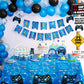 Wernnsai Video Game Party Supplies - 88 Pcs Gamer Birthday Party Decorations For Boys Family Gaming Night Tableware Set Happy Birthday Banner Tablecloth Plates Napkins Cups Balloons Serves 16 Guests