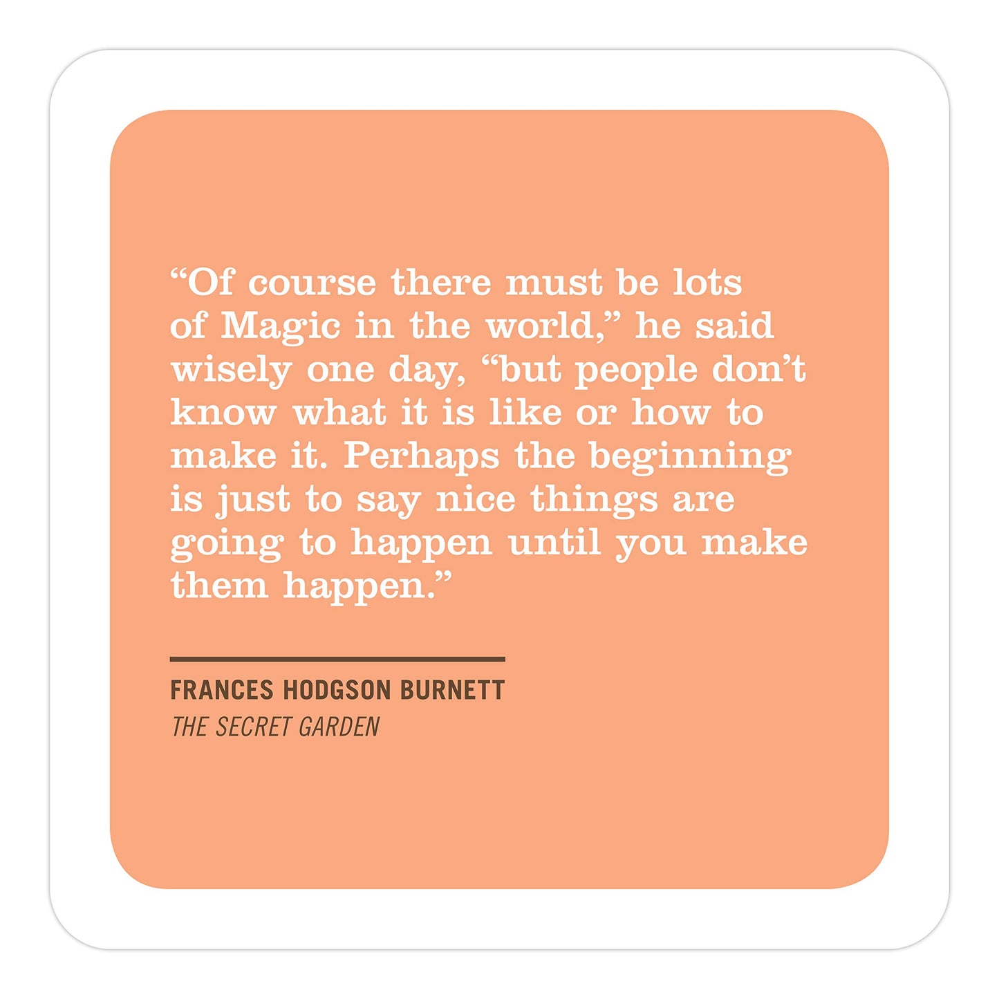 Knock Knock You Are Magic Inner-Truth Deck Affirmation Quote Cards Deck, 40 Affirmation Cards & Inspirational Gifts, 4.25 X 4.25-Inches